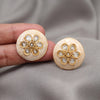 Gold Color Stud Earrings (STUD228GLD)