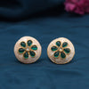 Green Color Stud Earrings (STUD228GRN)