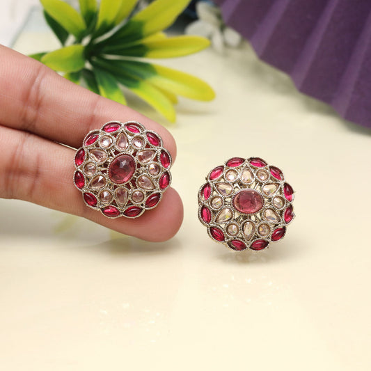 Classic Rani Color Tops Stud Earrings