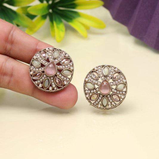 Carnival Multi Color Tops Stud Earrings