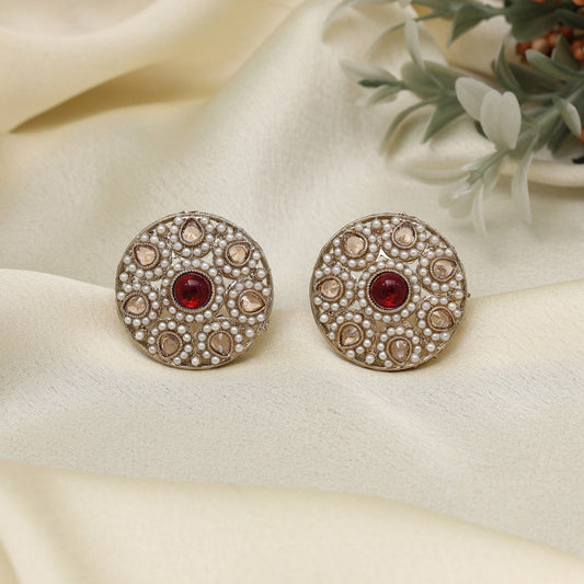 Regal Rani Color Tops Stud Earrings