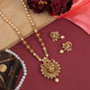 Assorted Color 6 Pieces Of Lord Ganesha Temple Necklace Set (TPLN109CMB)