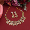 Rani Color Matte Gold Necklace Set (TPLN636RNI)