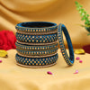 Rama Green Color 3 Set Of Thread Work Bangles Combo Size: 2.4, 2.6, 2.8 (TRB118CMB)