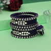 Blue Color Thread Bangle Set: 2.6 (TRB170BLU-2.6)