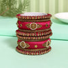 Rani Color Thread Bangle Set: 2.12 (TRB179RNI-2.12)