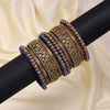 Blue Color Thread Bangle Set: 2.4 (TRB182BLU-2.4)