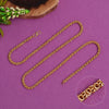 6 Pieces Of Gold Plated Chain Necklace (Mala) (TRDN135CMB)