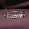 Silver Color American Diamond Bracelet (ADB187SLV)
