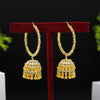 Yellow Color American Diamond Earrings (ADE262YLW)