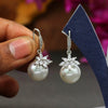 Silver Color American Diamond Earrings (ADE297SLV)