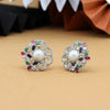Multi Color American Diamond Earrings (ADE303MLT)