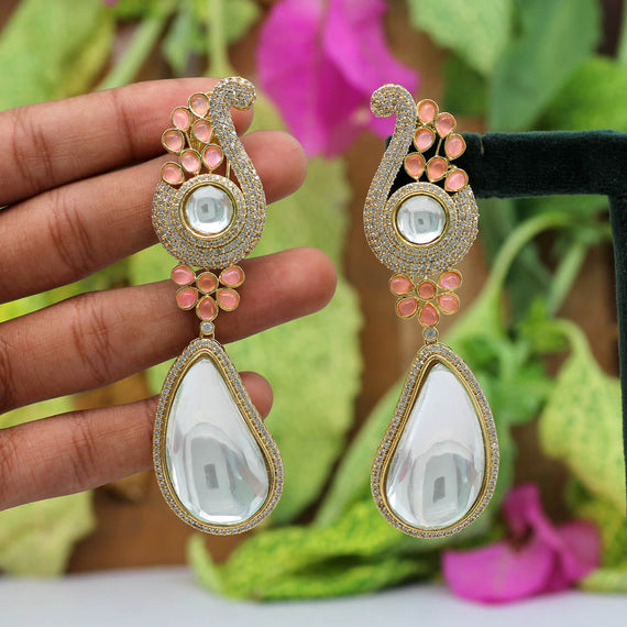 Brass earrings online wholesale