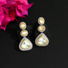 White Color American Diamond Earrings (ADE330WHT)