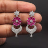 Rani Color Premium American Diamond Earrings (ADE334RNI)