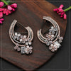 White Color Premium American Diamond Earrings (ADE335WHT)