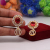 Rani Color American Diamond Earrings (ADE434RNI)