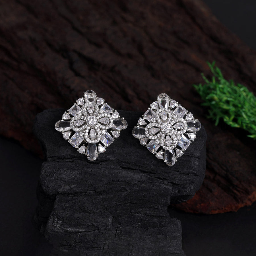 Buy Pure 925 Silver Stud Earrings for Women