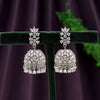 Silver Color American Diamond Earrings (ADE450SLV)