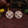 White Color American Diamond Earrings (ADE473WHT)