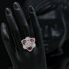 Rani Color American Diamond Finger Ring (ADR384RNI)