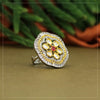 Rani Color American Diamond Finger Ring (ADR427RNI)