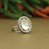 White Color American Diamond Finger Ring (ADR431WHT)