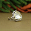 White Color American Diamond Finger Ring (ADR432WHT)