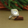White Color American Diamond Finger Ring (ADR435WHT)