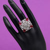 Rani Color American Diamond Finger Ring (ADR496RNI)
