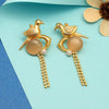 Peach Color Amrapali Earrings (AMPE381PCH)