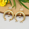 Off White Color Amrapali Earrings (AMPE383OWHT)