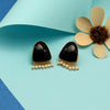 Black Color Amrapali Earrings (AMPE387BLK)