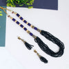 Blue Color Stone Necklace Set (AMPN128BLU)