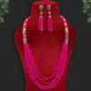 Rani Color Stone Necklace Set (AMPN128RNI)