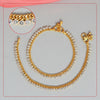 Gold Color Rhinestone Anklets (ANK821GLD)