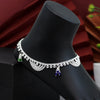 Multi Color Rhinestone Anklets (ANK910MLT)