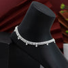 Silver Color Rhinestone Anklets (ANK918SLV)