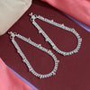 Silver Color Rhinestone Anklets (ANK918SLV)