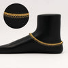 Black Color Rhinestone Anklets (ANK919BLK)