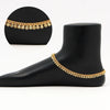 Gold Color Rhinestone Anklets (ANK919GLD)