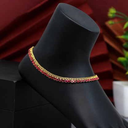 Rani Color Rhinestone Anklets (ANK919RNI)