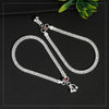 White Color American Diamond Anklets (ANK946WHT)