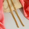 Gold Color Rhinestone Anklets (ANK953GLD)