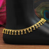 Gold Color Rhinestone Anklets (ANK957GLD)
