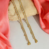 Gold Color Rhinestone Anklets (ANK962WHT)