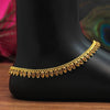 Gold Color Rhinestone Anklets (ANK965GLD)