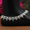 Multi Color Rhinestone Anklets (ANK973MLT)