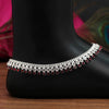 Maroon Color Rhinestone Anklets (ANK974MRN)