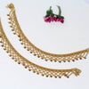 Gold Color Rhinestone Anklets (ANK986GLD)